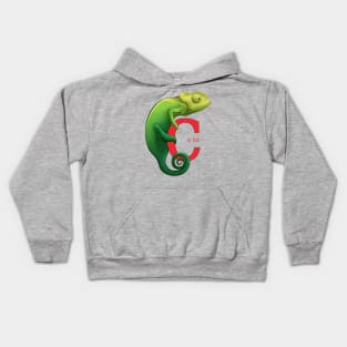 C is for Chameleon Kids Hoodie